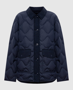 Woolrich Heritage Blue Down Jacket CFWWOU1137FRUT2635