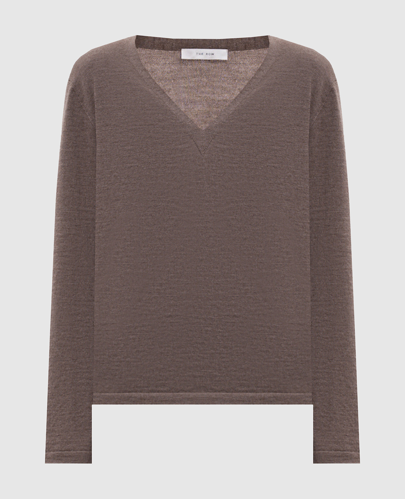 Poesis brown cashmere pullover The Row