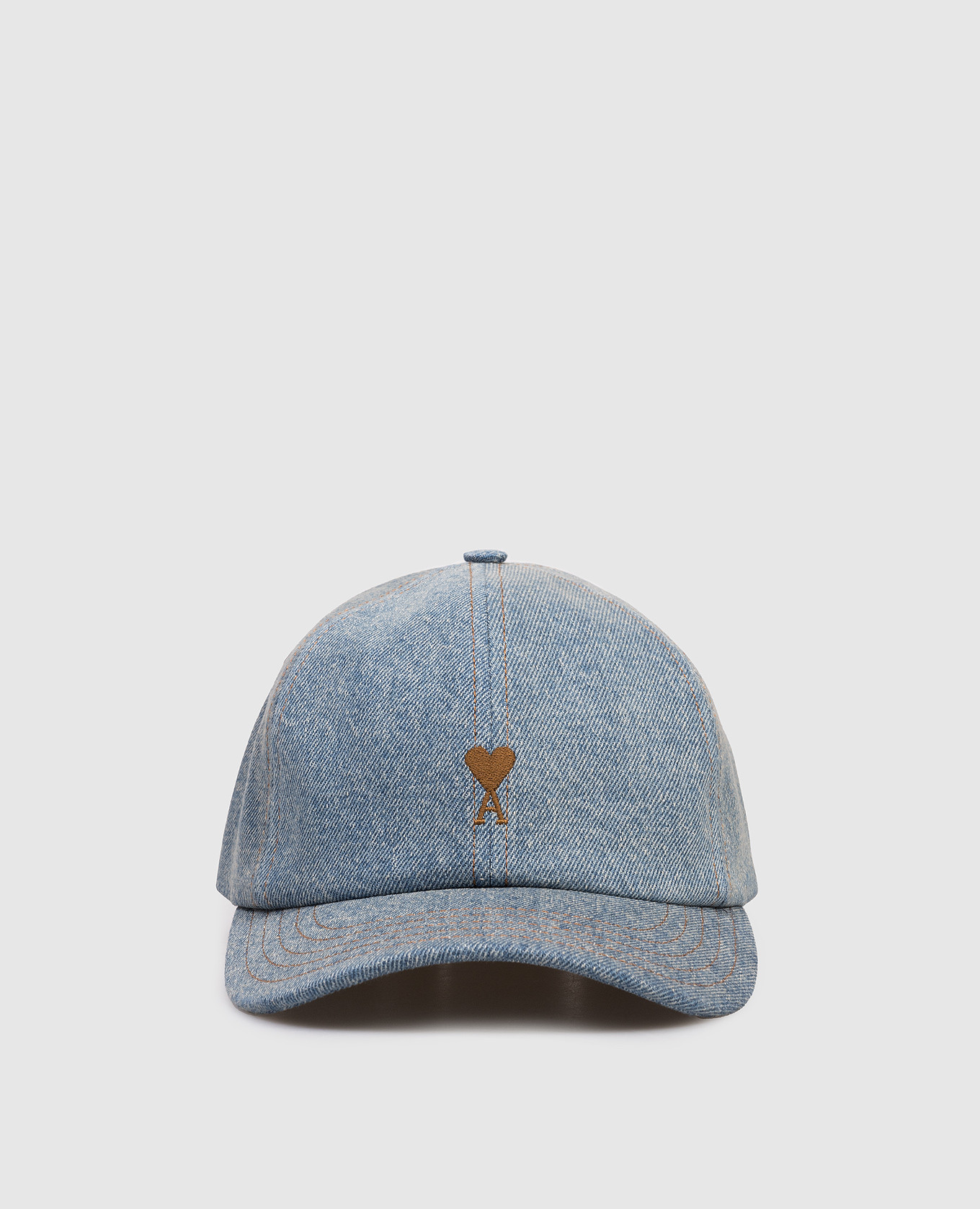 

Blue denim cap Ami de Coeur Ami Paris, Light blue