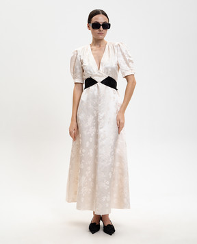 Gabriela Hearst Larkin white silk dress 3264296S144