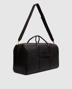 Thom Browne Black leather travel bag UAG271A00198