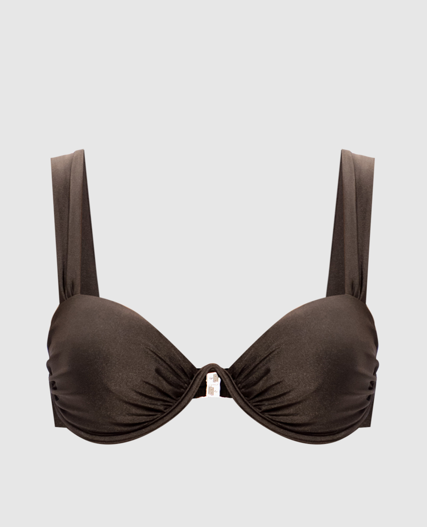 Brown Anniston swimsuit top