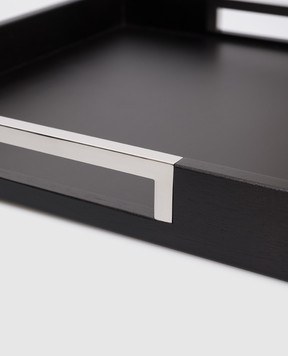 Broggi 1818 Black wooden tray PiGreco 3190423875