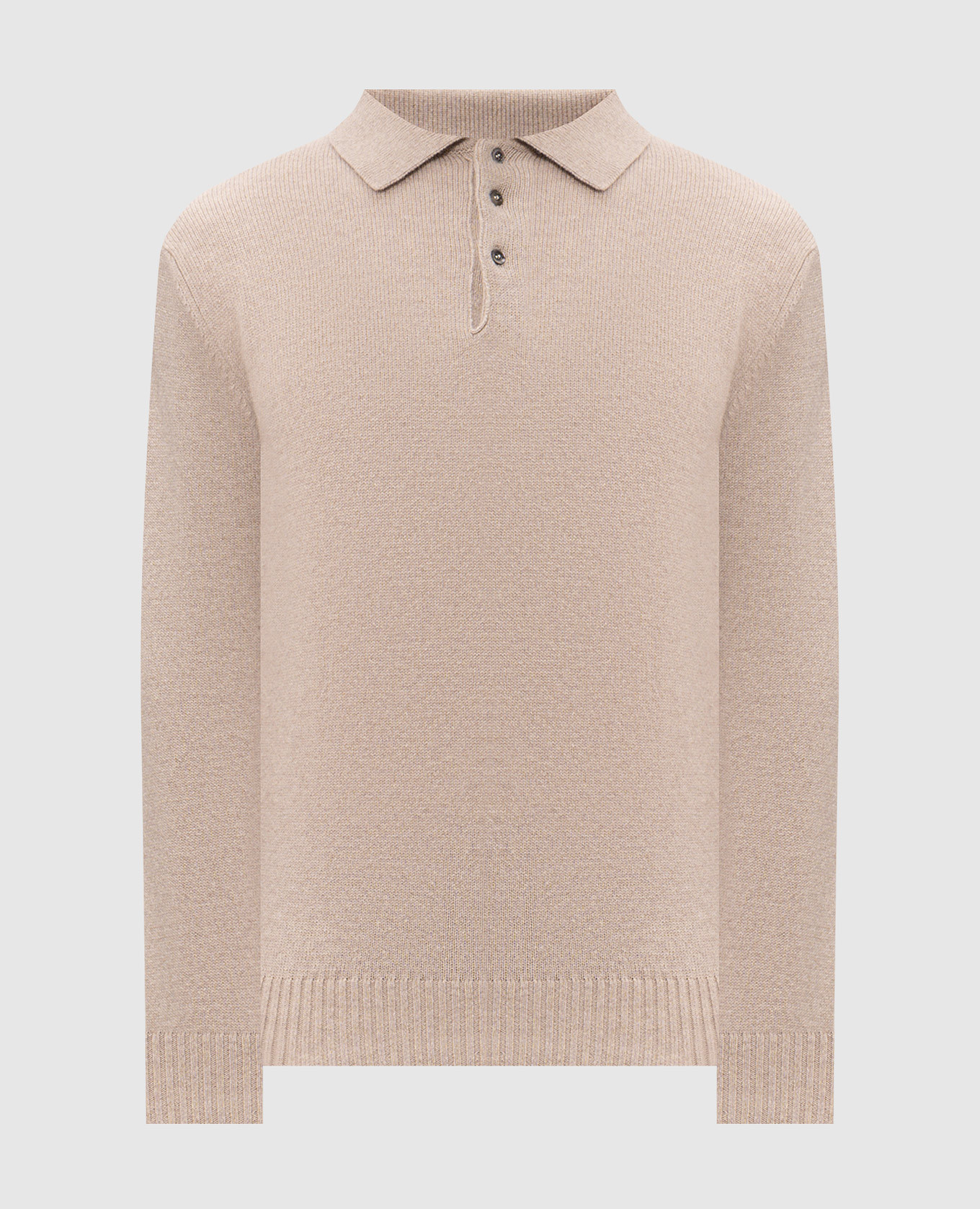 Beige wool and cashmere sweater Pini Parma