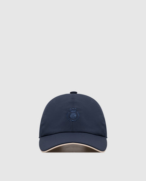 Castangia dal 1850 Blue cap with embroidery BH04