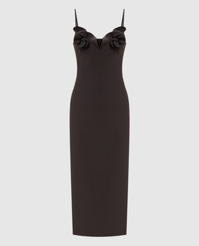 Magda Butrym Brown wool dress DRESS41133726