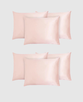 Dore & Rose Pink silk pillowcase PREMIUMSILKPILLOWCASE