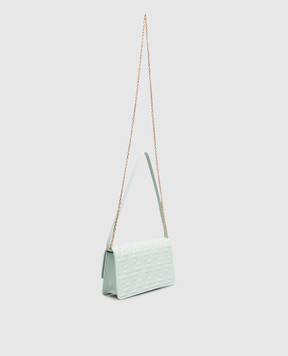 Fendi Green leather clutch 8M0498AAJD
