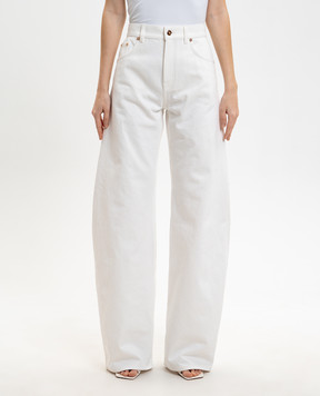 Gabriela Hearst Amoret white jeans 3262013T130