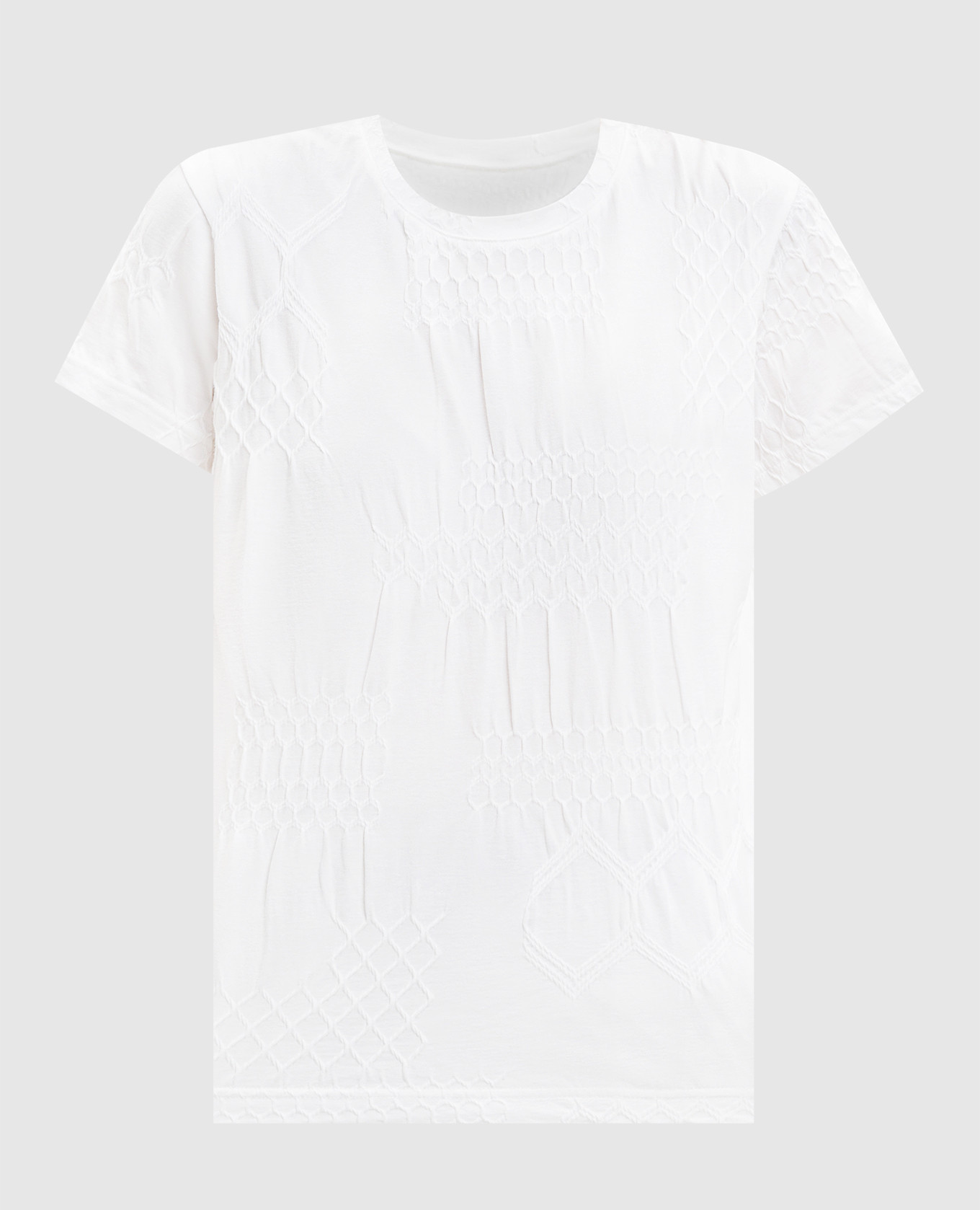 

White Smocking JQ T-shirt Y`S Yamamoto