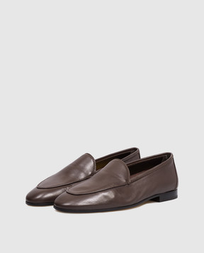 Doucal's Brown leather loafers DD8879MEGNUZ279