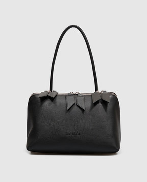 The Attico Black leather bag L'altra di Milano ATTWAH00068LBT117AA