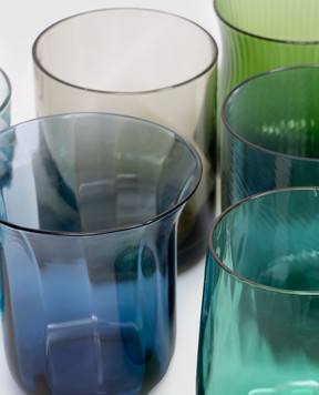 Bitossi Home Set of 6 textured glasses MCV02013