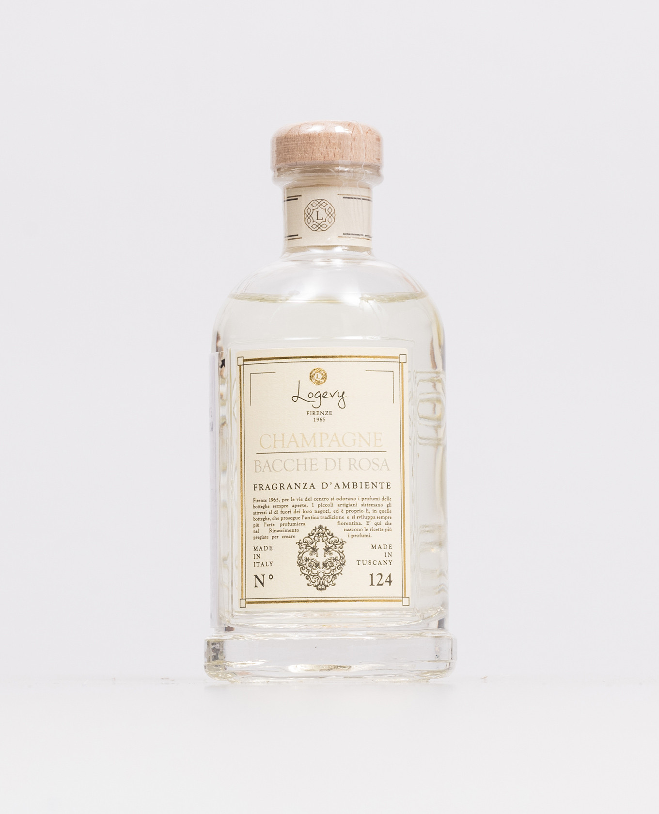 

Aroma diffuser Champagne and rose berries  with emblem Logevy, Yellow