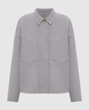Fabiana Filippi Gray wool jacket CTD216F196M261