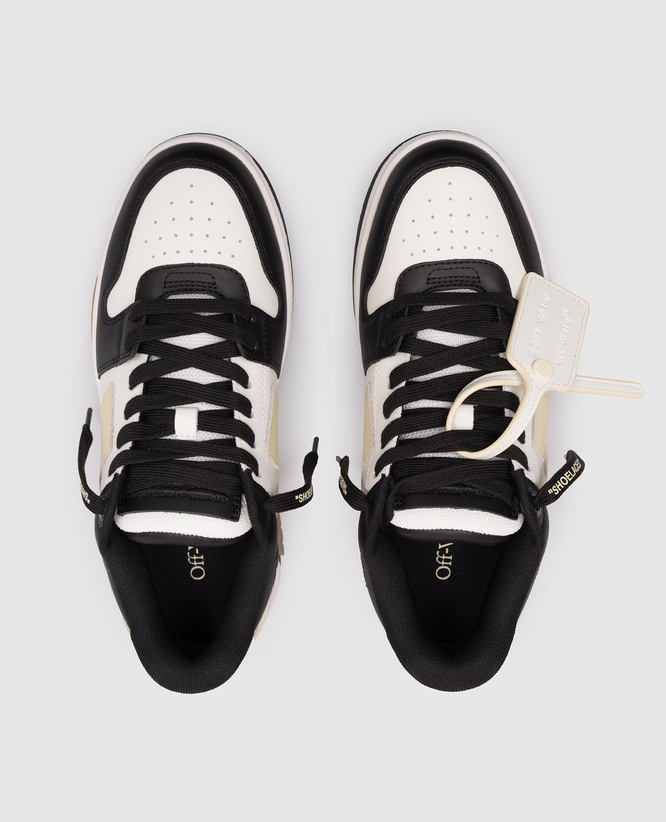 

Out Of Office leather sneakers with logo Off-White