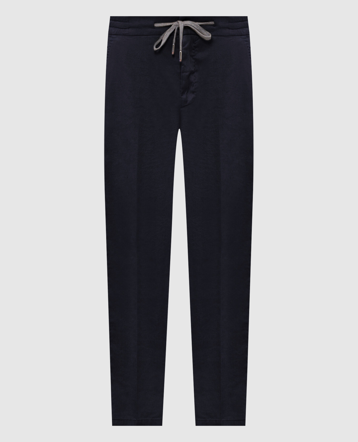 Blue linen pants