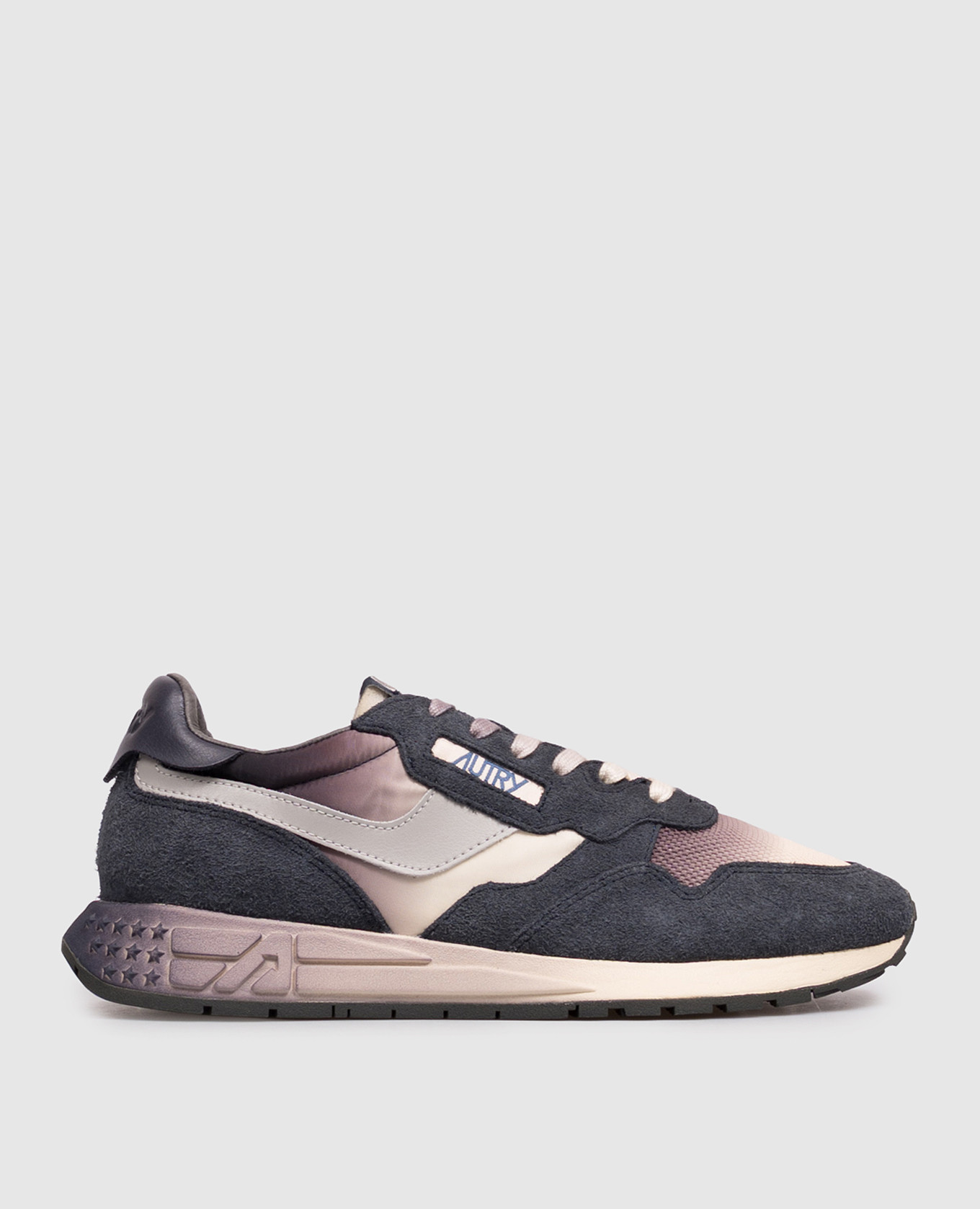 

Blue REELWIND combination sneakers AUTRY