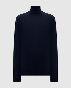 Allude Blue cashmere turtleneck 25579101
