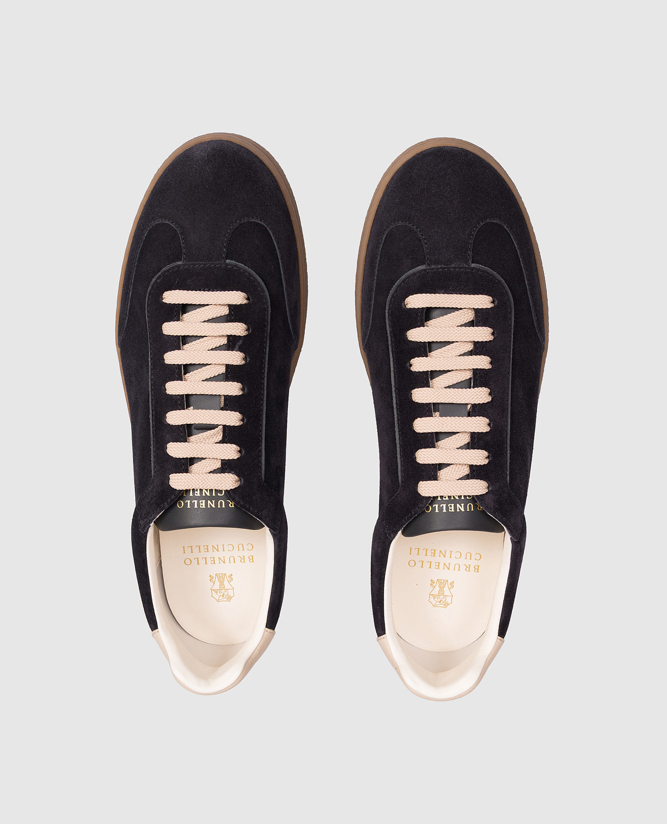 

Blue suede sneakers Brunello Cucinelli
