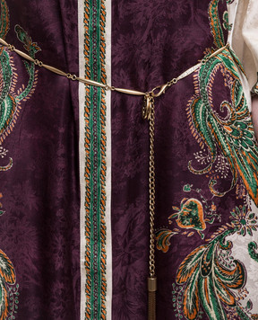 Twinset Golden belt with fringe 262TO5680