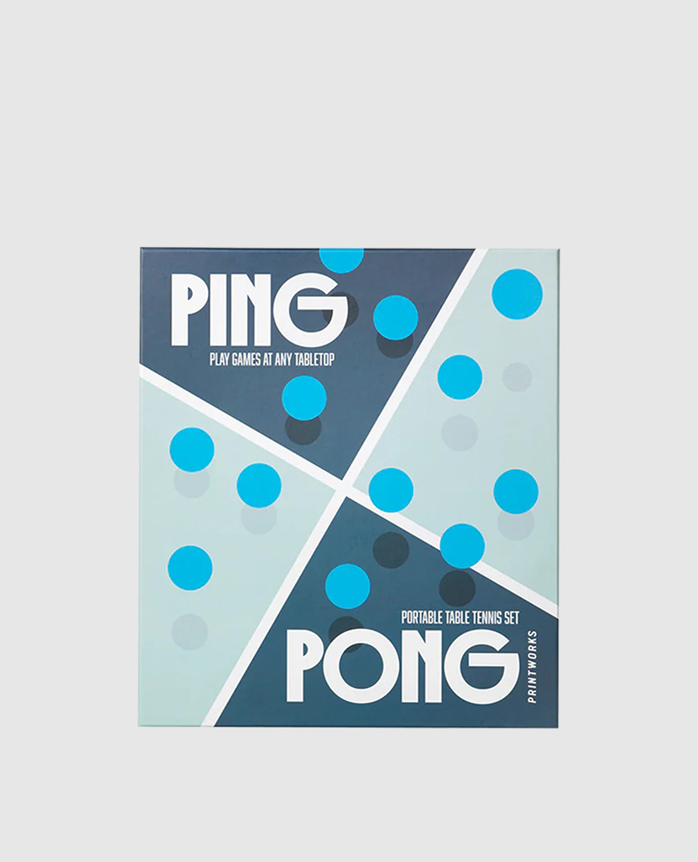 

Portable ping pong table Printworks, Blue