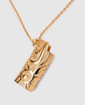 PUCCI Gold-tone chain with Case Necklace pendant 5UAM305U920