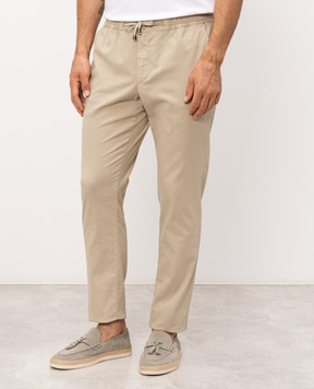 Florentino Beige linen pants 126575613724