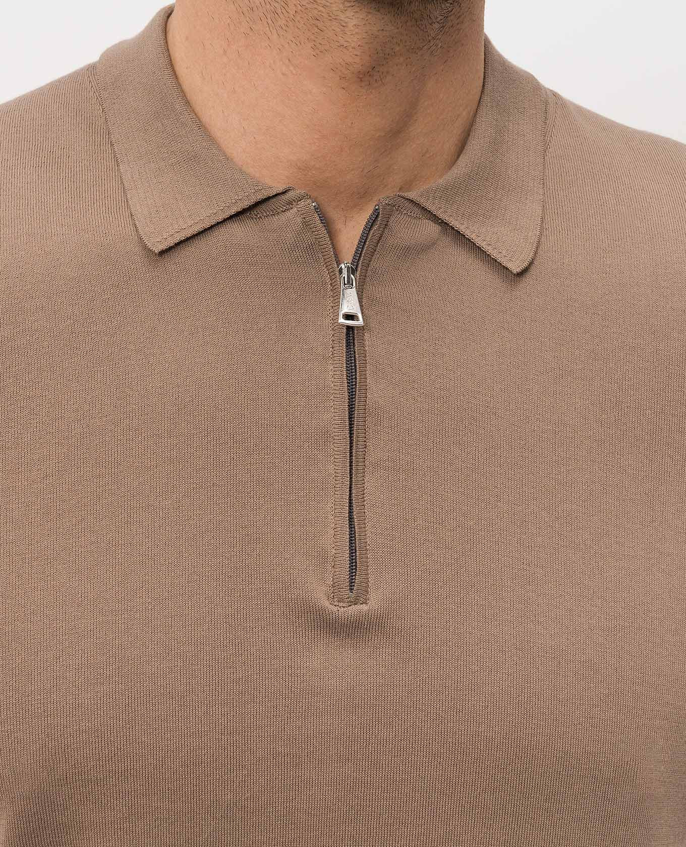 

Brown polo Cashmere&Whiskey