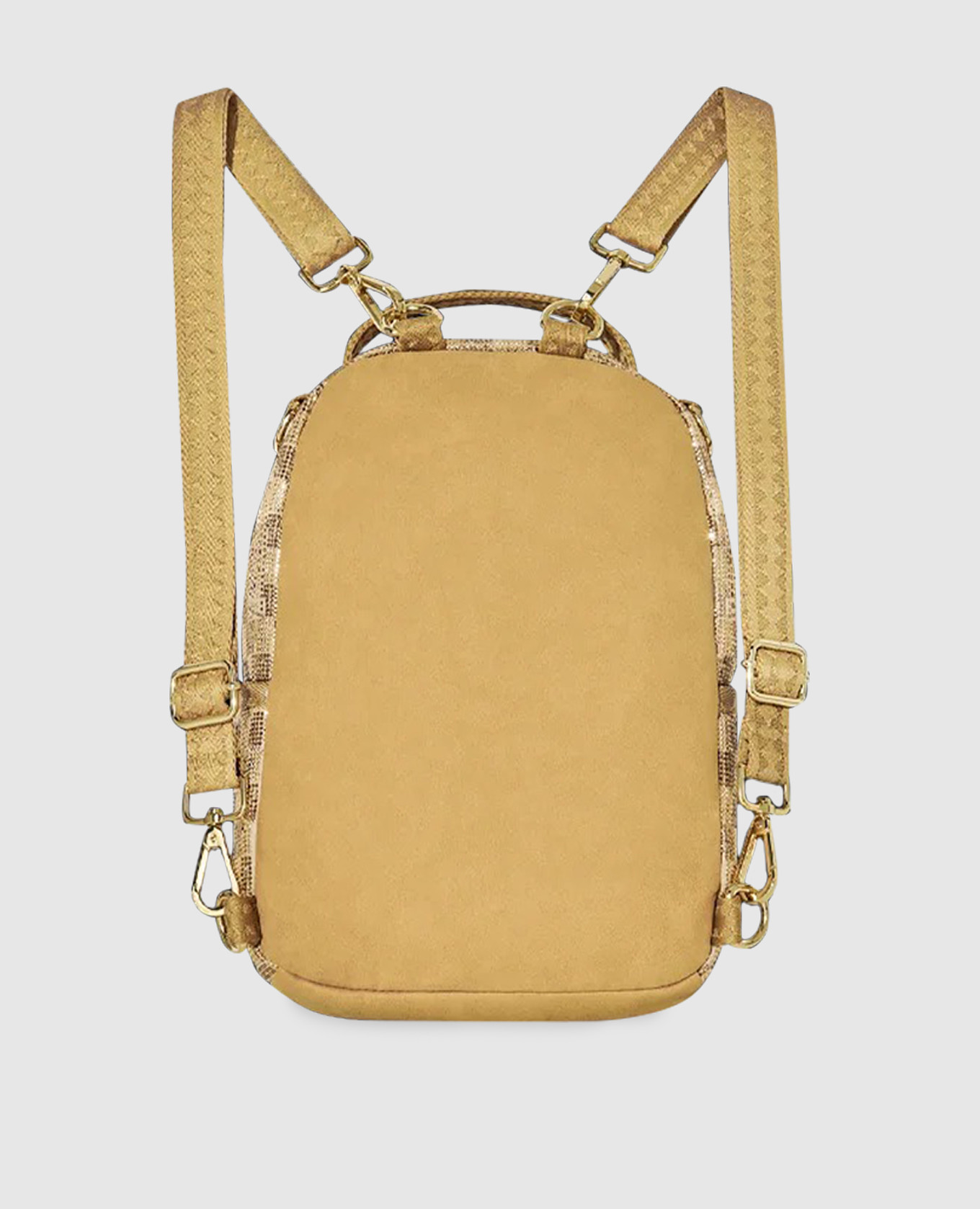 Children's brown backpack TRINITY 24K MINI with crystals Sprayground 3