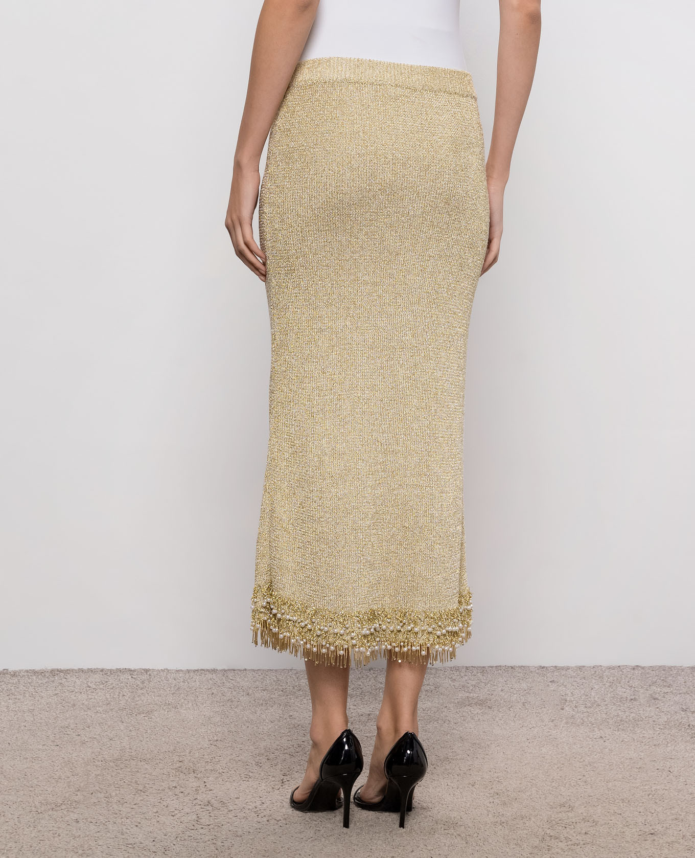 Zeni skirt with fringe Simkhai 4