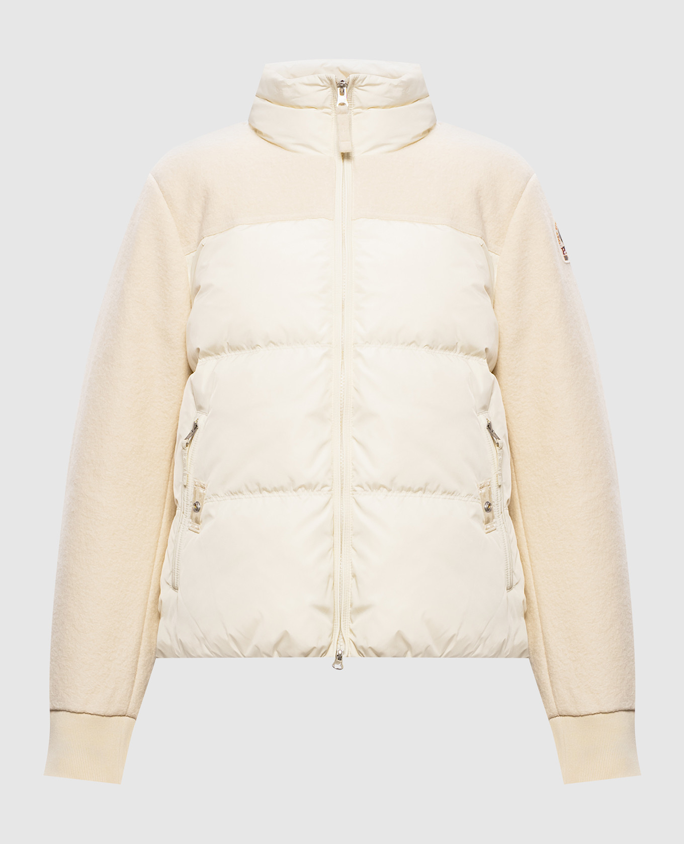 Saboga ivory down jacket Parajumpers
