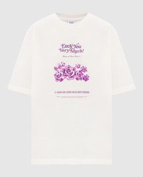 Vetements White printed T-shirt ME76TR263V
