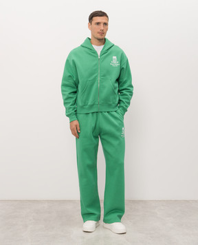 Sporty & Rich Green printed insulated tracksuit ST10283272GR19PA088832