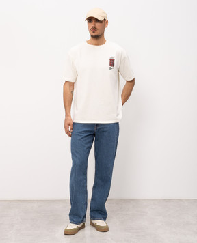Rhude Fumar ivory T-shirt RHSS26TT07012