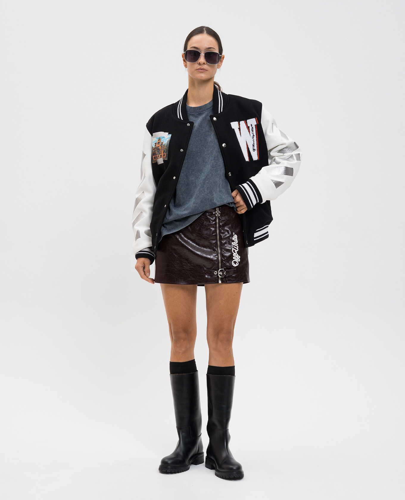 

Blue Soundsystem Tape t-shirt Off-White, Navy blue