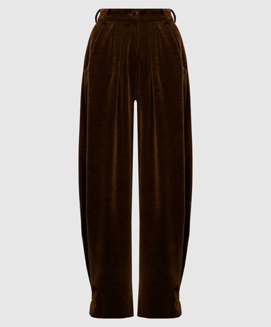 Brown corduroy pants