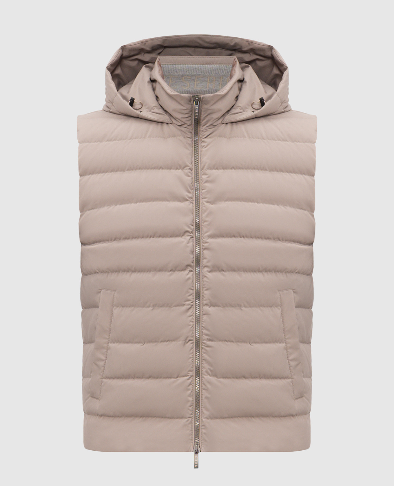 

Gray down vest Peserico, Grey