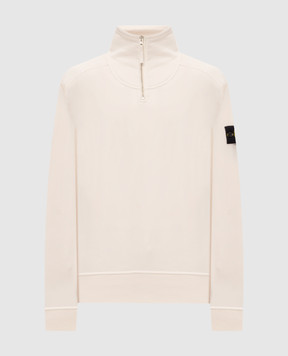 Stone Island Beige sweater with zipper L2S156100021S0A20