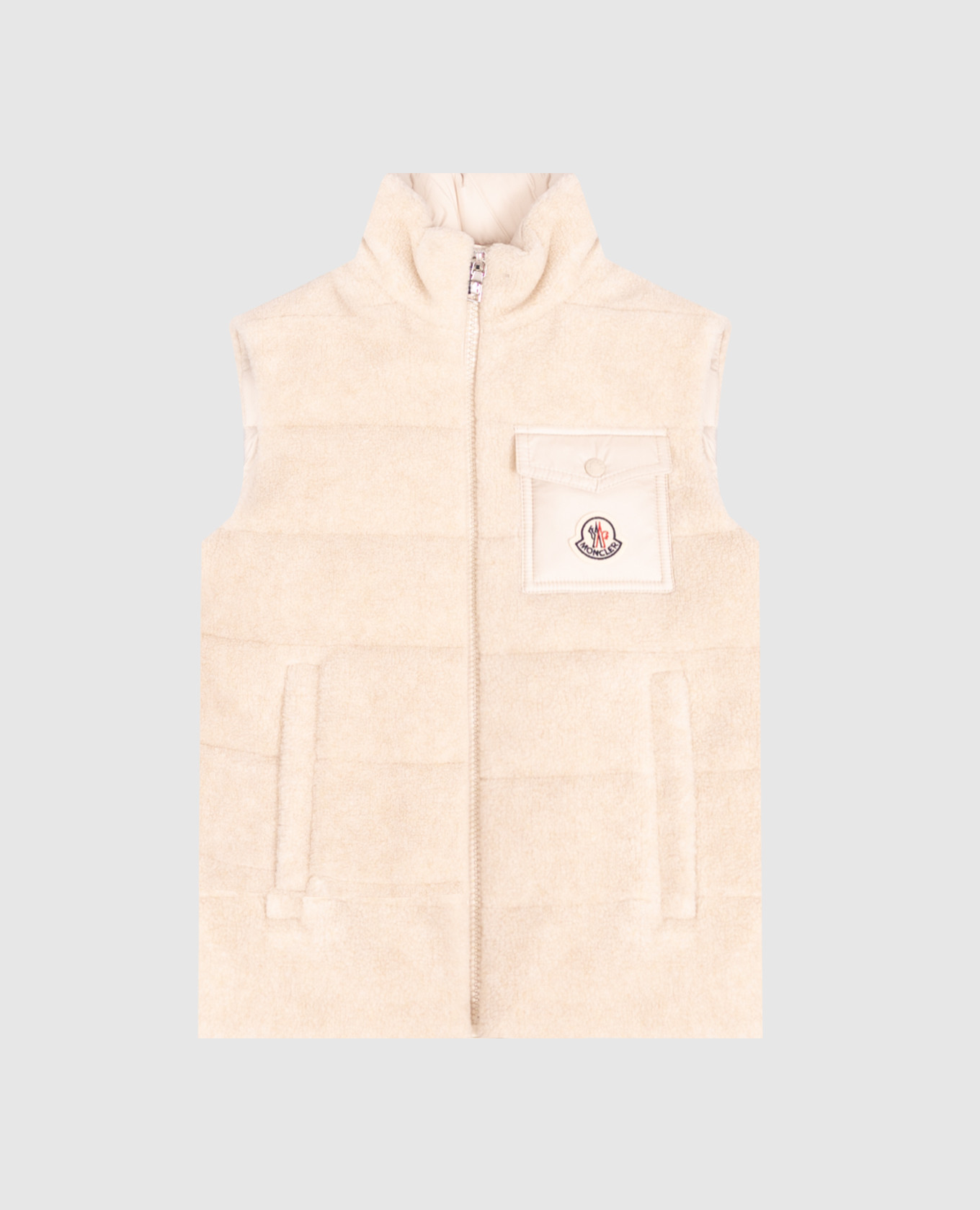 Beige Merek Teddy down vest