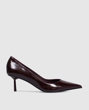 Le Silla Bella burgundy patent leather shoes 4212Z060L3PPGSM