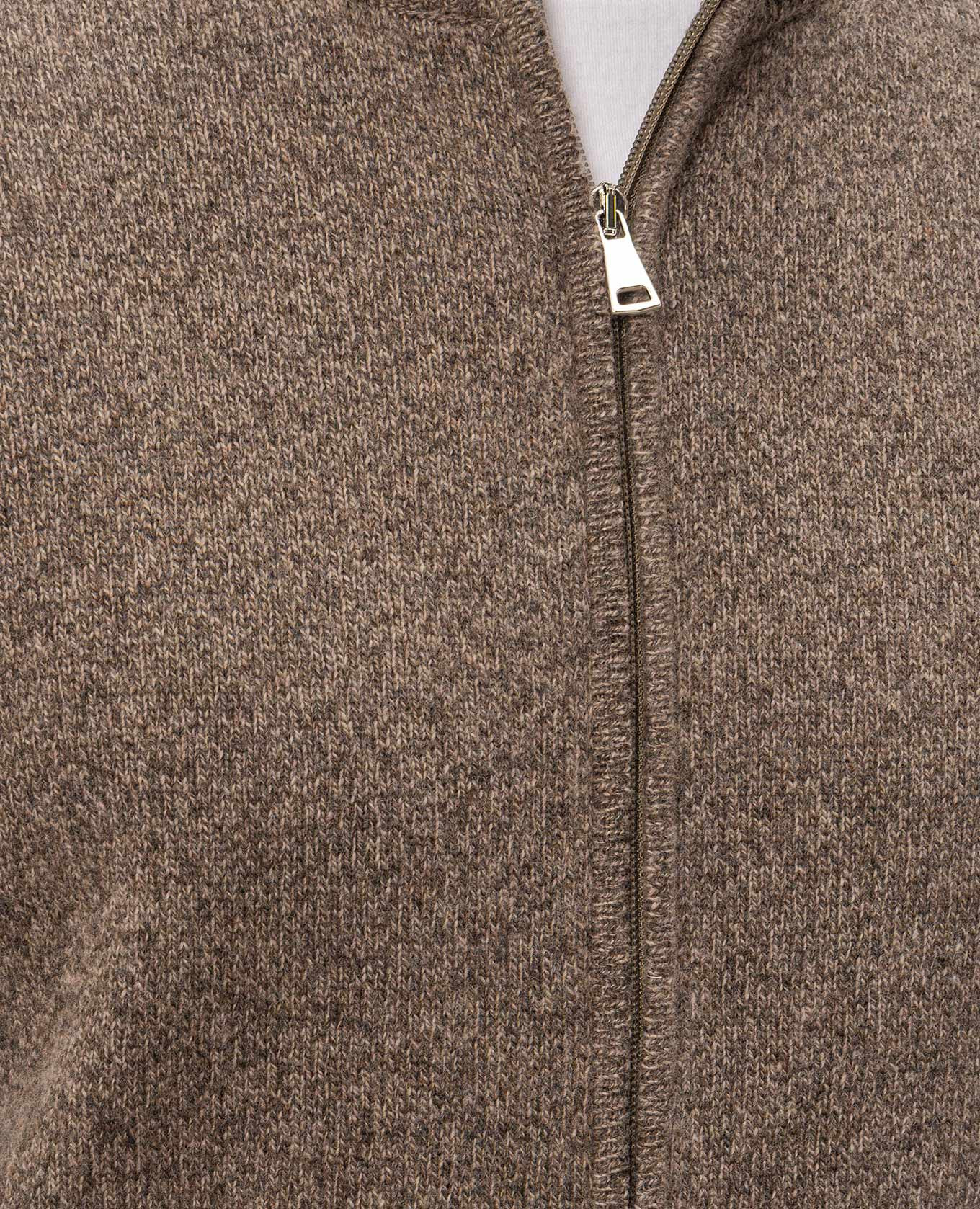 Brown cardigan Cashmere&Whiskey 5