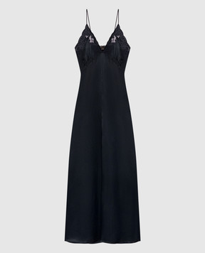 Twinset Black dress with broderie embroidery 262TT2171