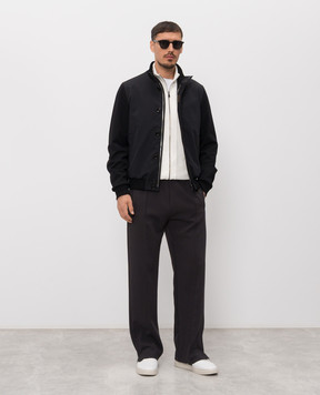 ISAIA White cotton cardigan MG8458Y0540