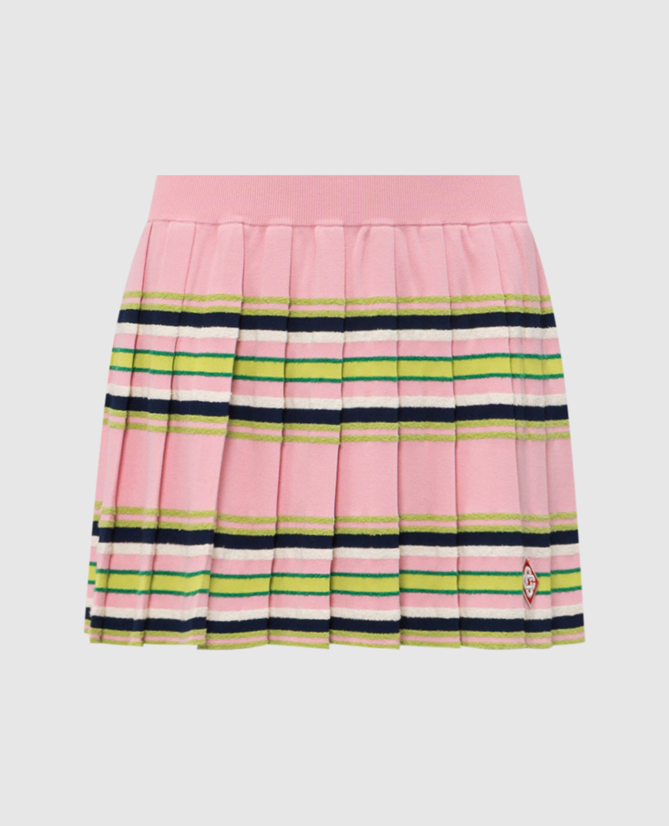 

Pink striped pleated skirt Casablanca