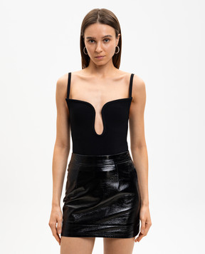 Herve Leger Black Jules bodysuit 46HMB1498680