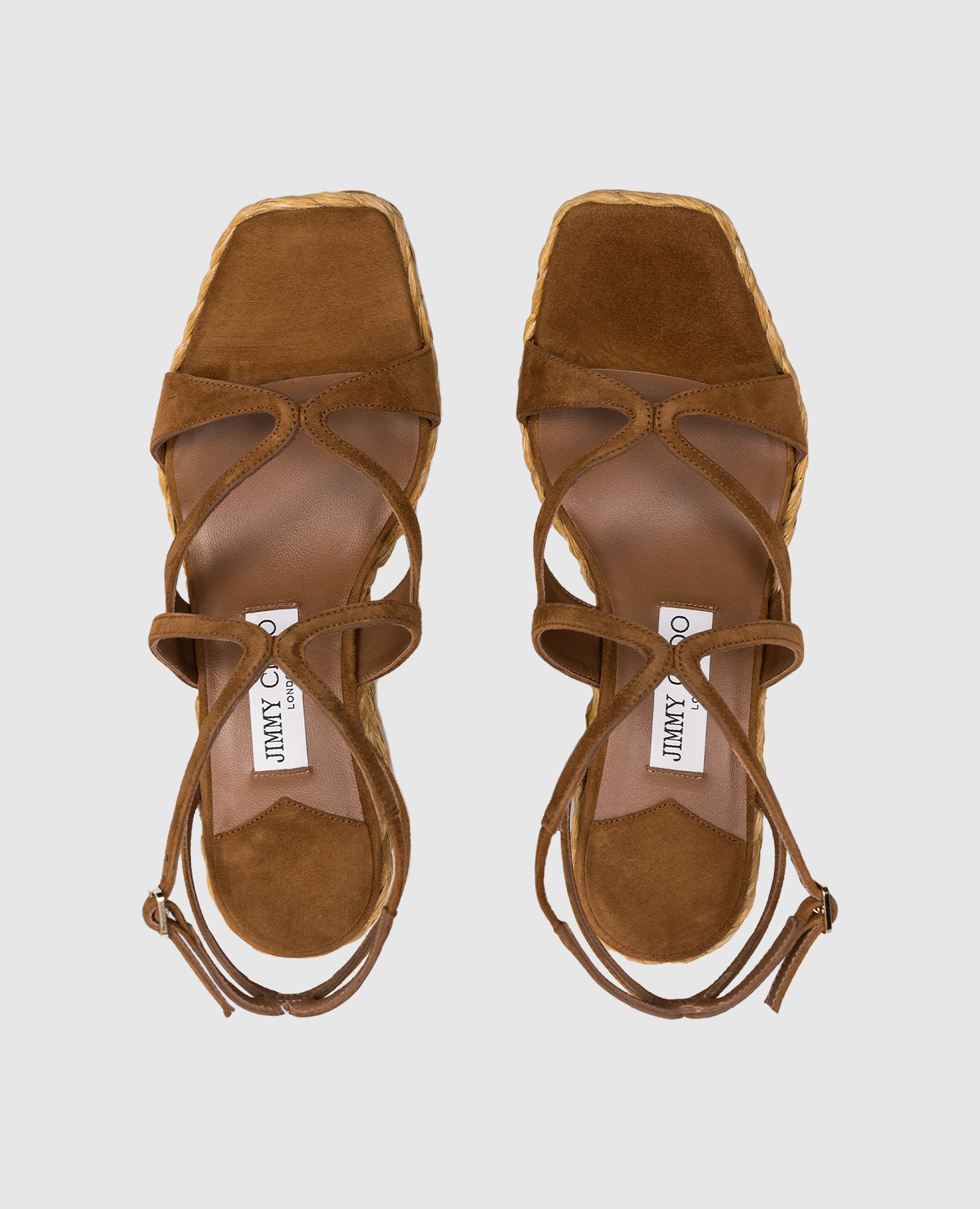 

Ayla brown suede sandals Jimmy Choo
