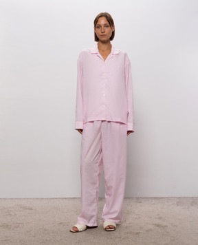 Dore & Rose Pink striped pajamas LONGSLEEVESTRIPEDPJ