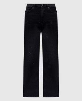 Twinset Black jeans with crystals 252TT2271