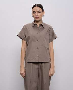 Peserico Brown shirt A0686201979